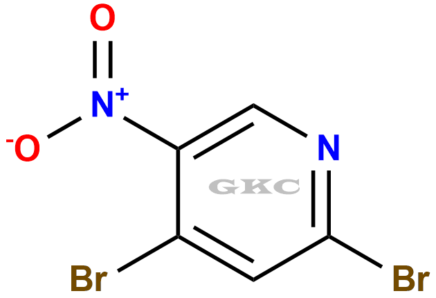 2,4-Dibromo 5-Nitro Pyridine